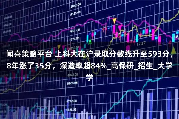 闻喜策略平台 上科大在沪录取分数线升至593分,8年涨了35分,深造率超84%_高保研_招生_大学