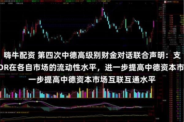 嗨牛配资 第四次中德高级别财金对话联合声明：支持提升GDR和CDR在各自市场的流动性水平，进一步提高中德资本市场互联互通水平