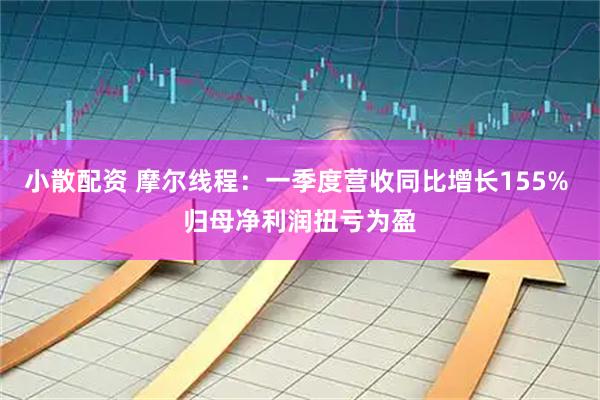 小散配资 摩尔线程：一季度营收同比增长155% 归母净利润扭亏为盈